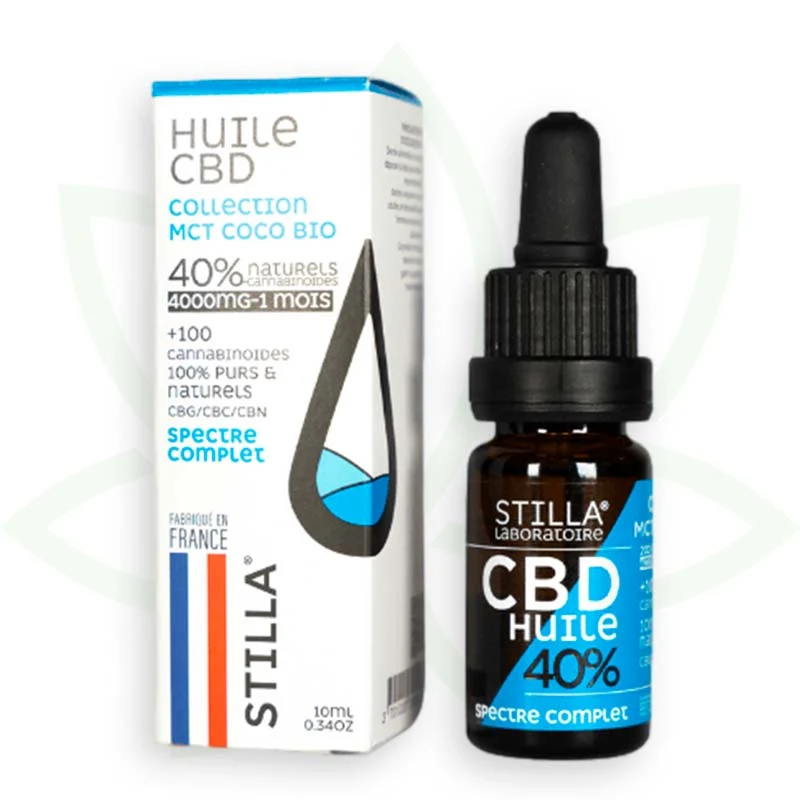 MCT Coco 10ml - Aceite de CBD 10% a 40% - Full Spectrum Stilla