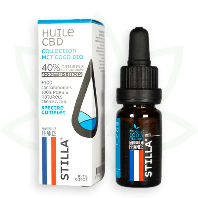 MCT Coco 10ml - Aceite de CBD 10% a 40% - Full Spectrum Stilla