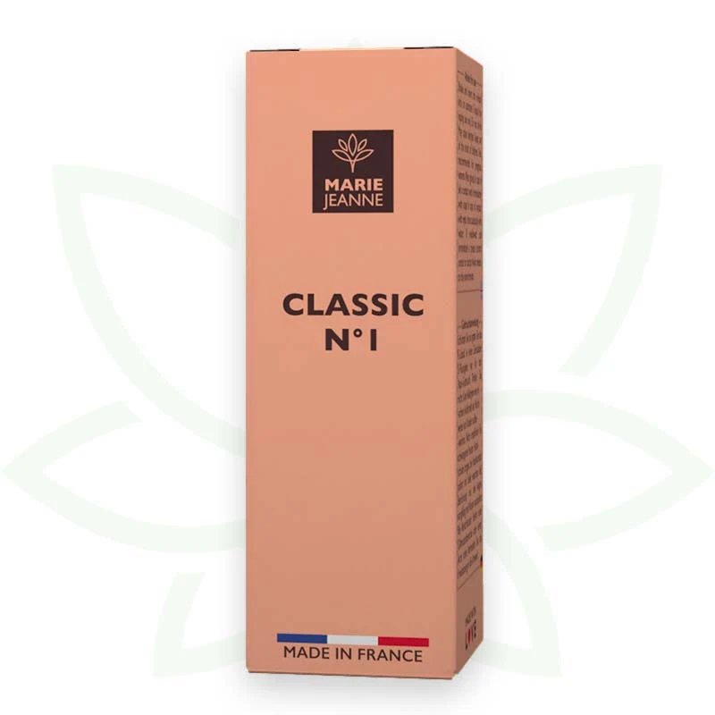 E-Líquido CBD Classic n°1 - 0 a 600 mg CBD - 10ml - Marie Jeanne
