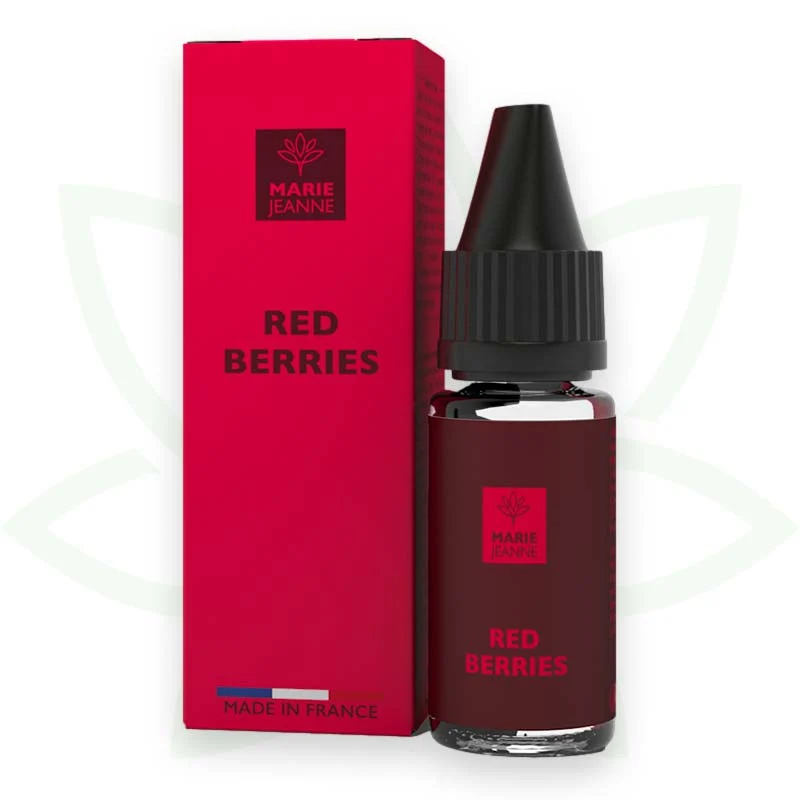 E-Líquido CBD Red Berries - 0 a 600 mg CBD - 10ml - Marie Jeanne