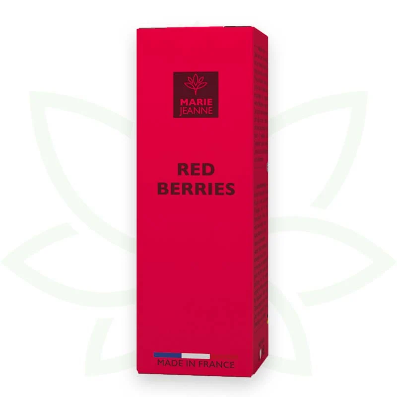 E-Líquido CBD Red Berries - 0 a 600 mg CBD - 10ml - Marie Jeanne
