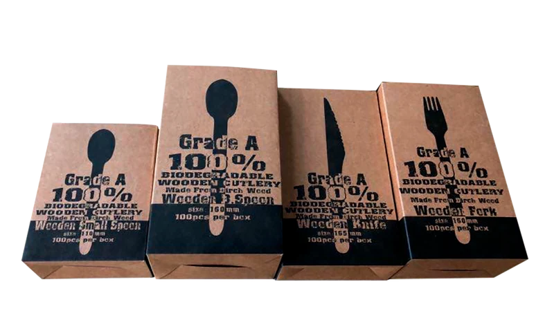 Tenedor Madera 16 cm