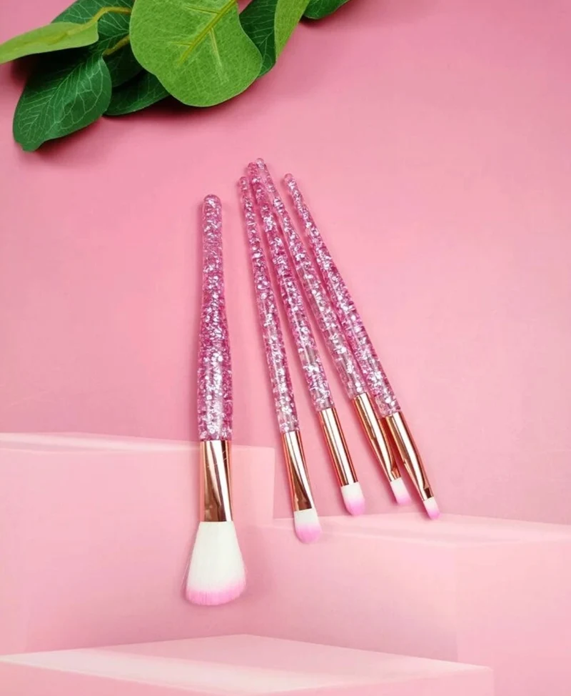 Set de brochas glitter