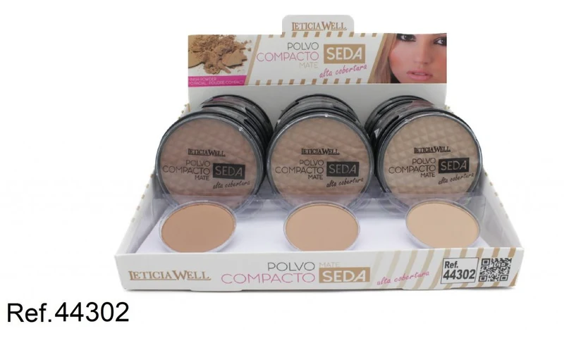 Polvo compacto seda