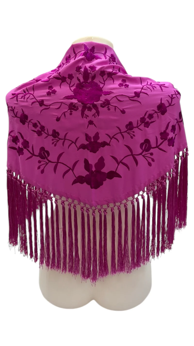 Mantón Rosa Chica