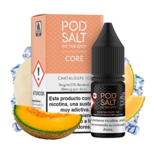Cantaloupe Ice 10ml (Sales de nicotina) (Pod Salt Core)