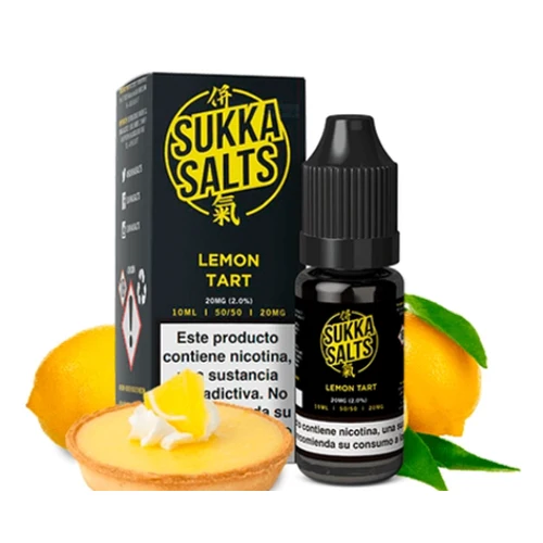 Lemon Tart 10ml (Sales de nicotina) (Sukka Black Salts)