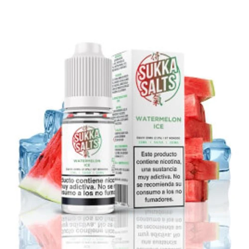 Watermelon Ice 10ml (Sales de nicotina) (Sukka Salts)