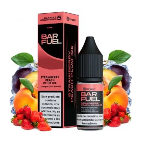 Strawberry Peach Plum Ice 10ml (Sales de nicotina) (Bar Fuel by Hangsen)