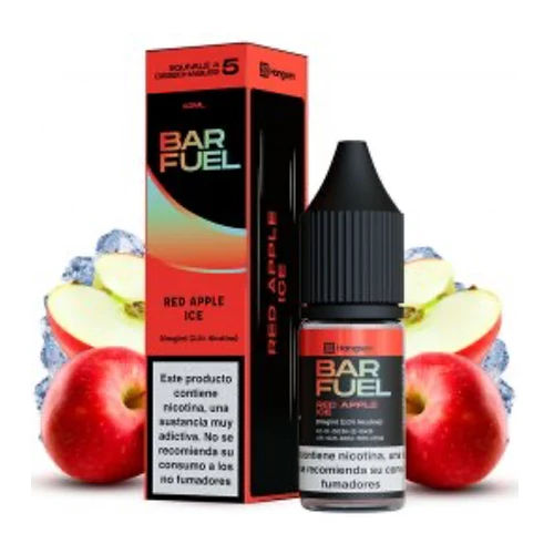 Red Apple Ice 10ml (Sales de nicotina) (Bar Fuel by Hangsen)