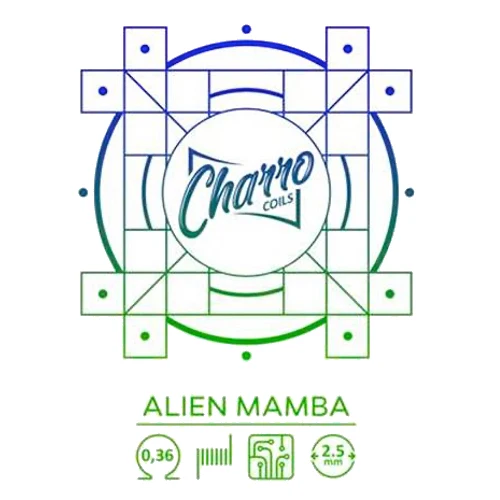 Resistencia Charro Coils Single Alien Mamba (pack de 2uni)