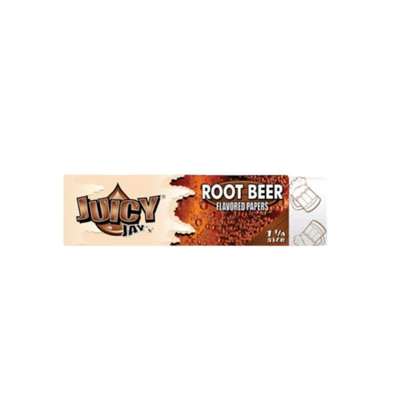 Juicy Jay's Root Beer 1¼ — Papel Sabor Cerveza de Raíz