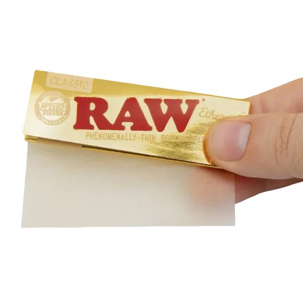 RAW Ethereal 1¼ – El papel más fino jamás creado