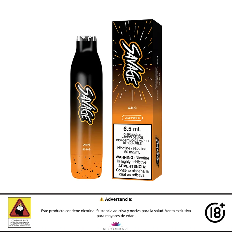 Vaporizador Desechable STLTH Savage 2500 Puffs – 50 mg/ml