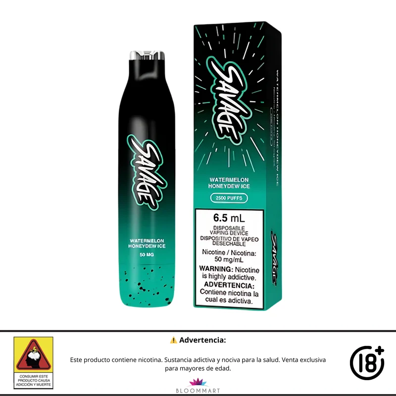 Vaporizador Desechable STLTH Savage 2500 Puffs – 50 mg/ml