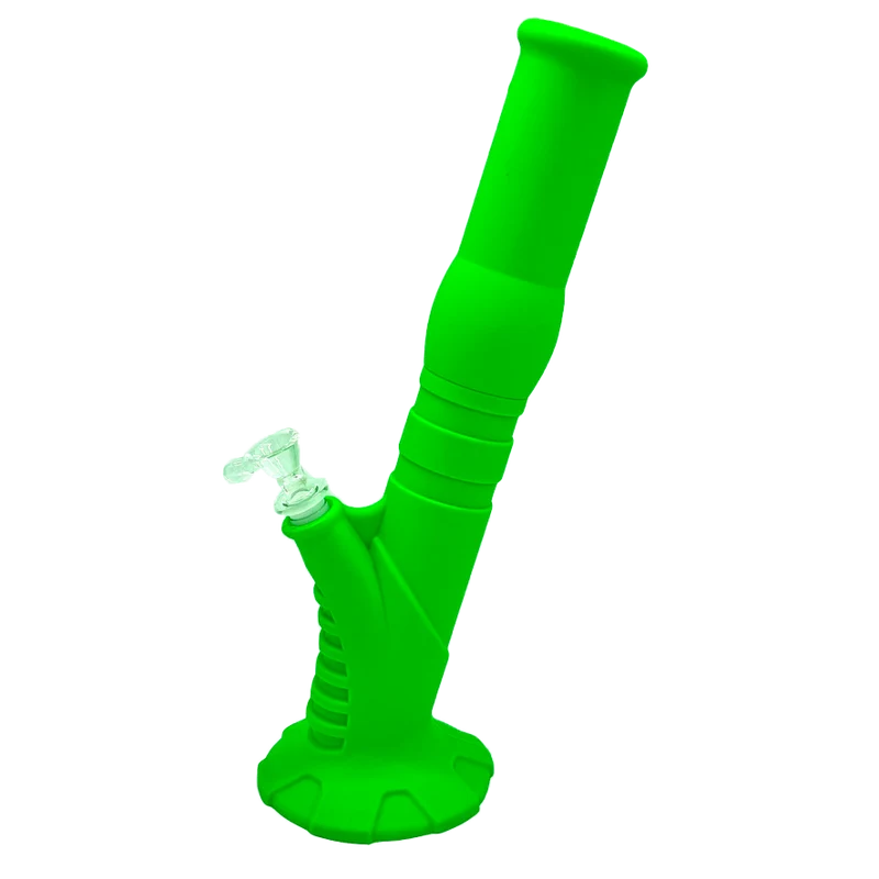 Bong de Silicona con filtro Verde