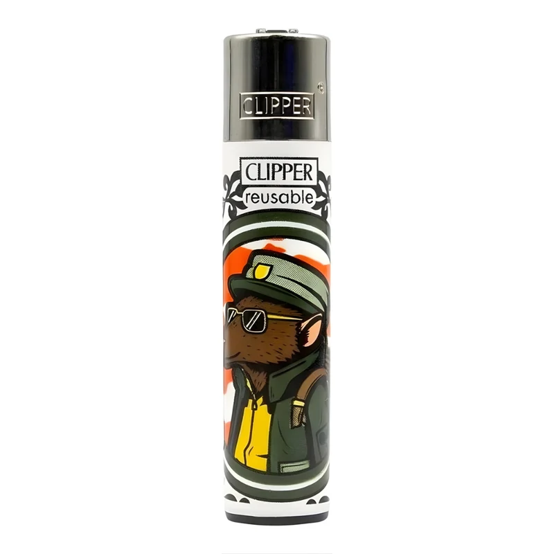 Encendedores Clipper Animal Pilots – Animales con Actitud de Piloto