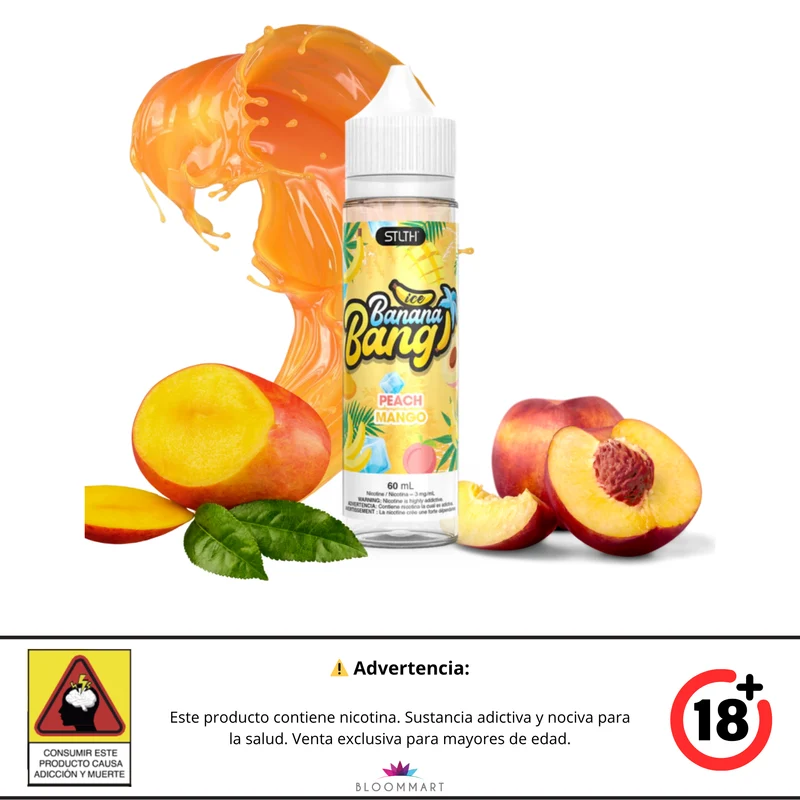 Banana Bang Ice · Base Libre 60 mL · STLTH