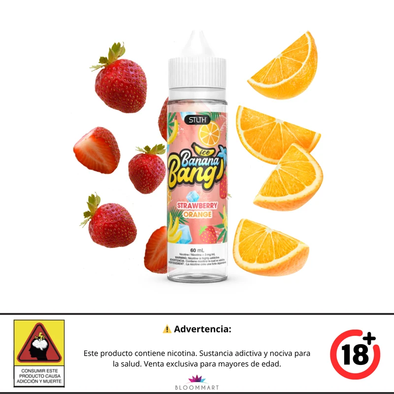Banana Bang Ice · Base Libre 60 mL · STLTH