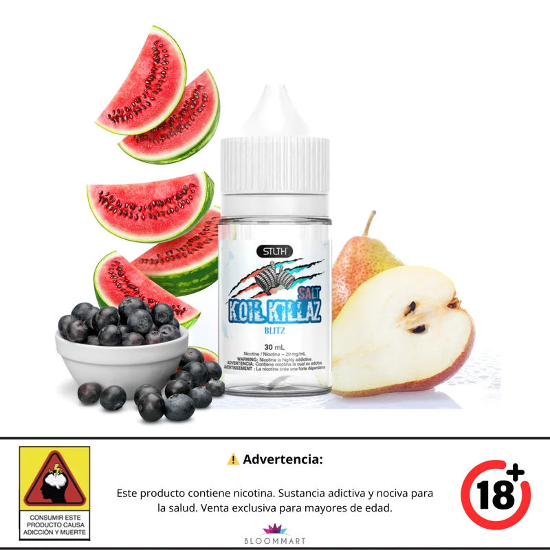 Koil Killaz Polar · Sales de Nicotina 30 mL · STLTH
