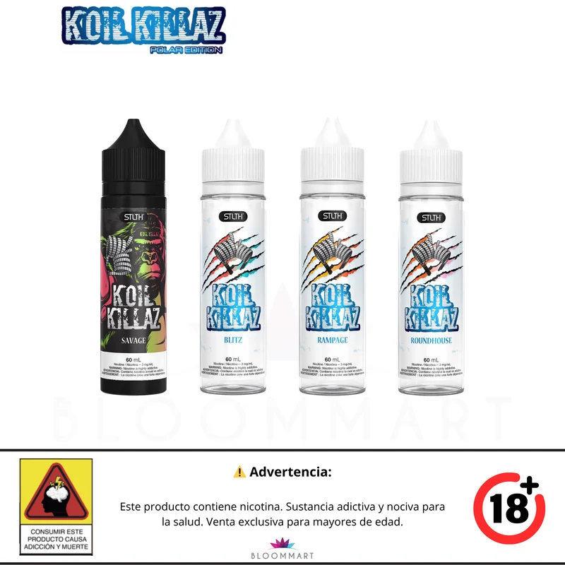 Koil Killaz Polar · Base Libre 60 mL · STLTH