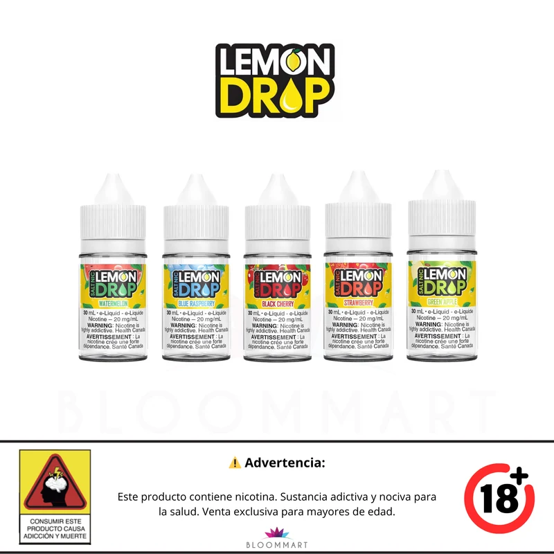 Lemon Drop Ice · Sales de Nicotina 30 mL · STLTH