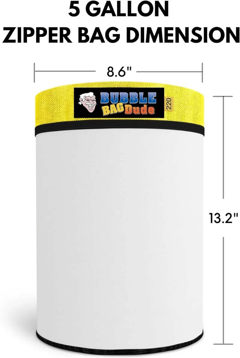 Máquina para Hacer Hash – BubbleBagDude 5 Galones