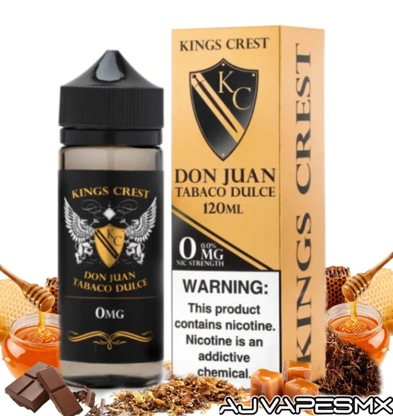 Don Juan Tabaco Dulce 120ml | KINGS CREST