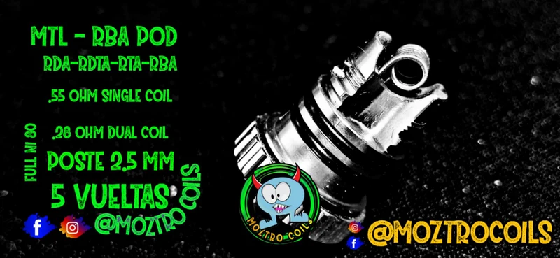 MTL-RBA Pod | MOZTRO COILS