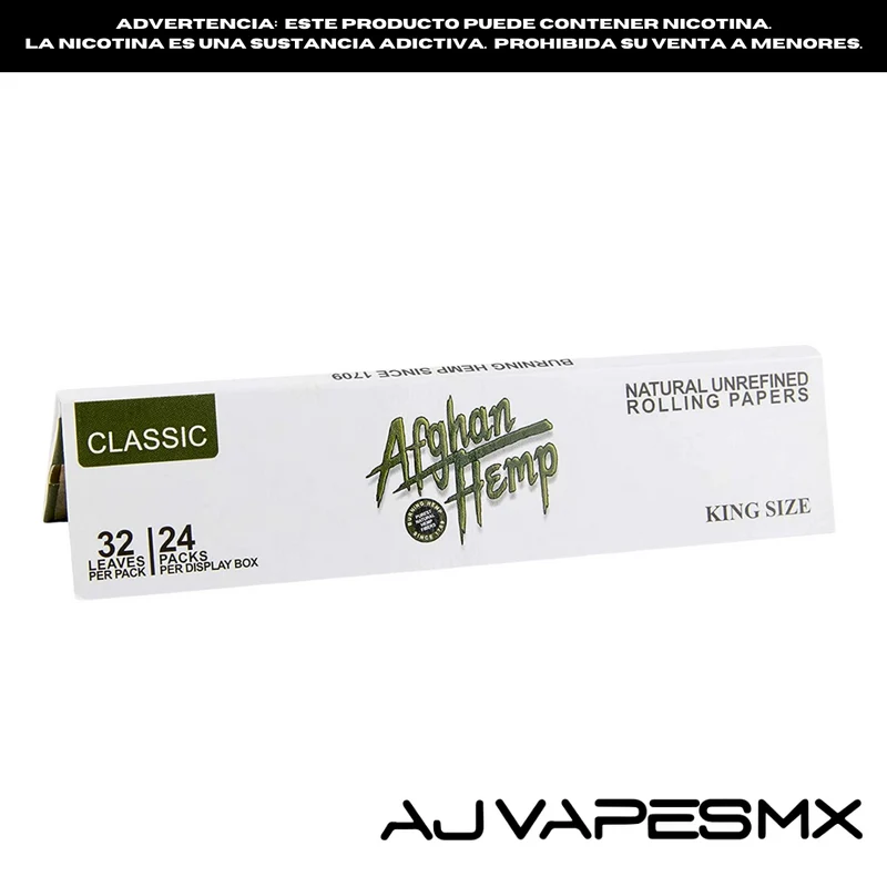 Rolling Paper King Size | AFGHAN HEMP