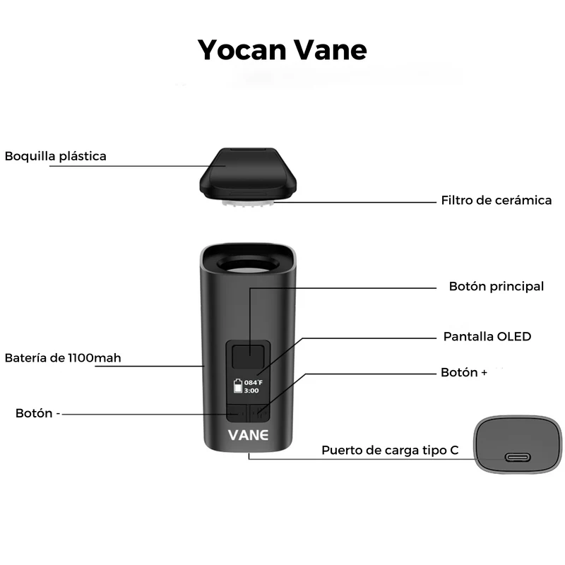 Vaporizador Yocan Vane