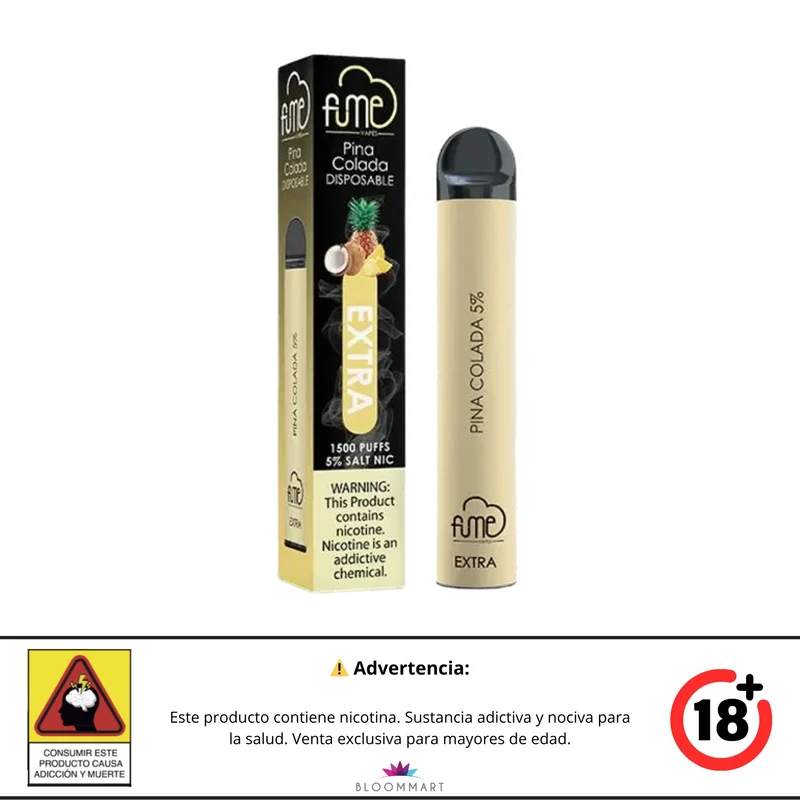 Fume Extra - Vaporizador de 1500 Puff