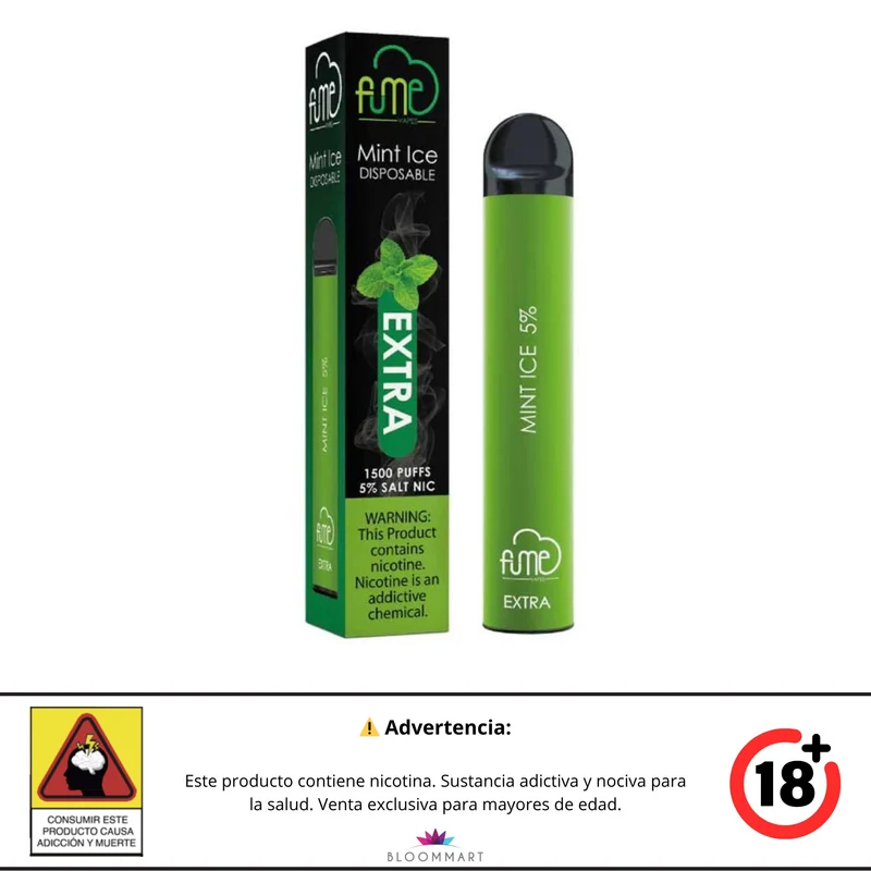 Fume Extra - Vaporizador de 1500 Puff