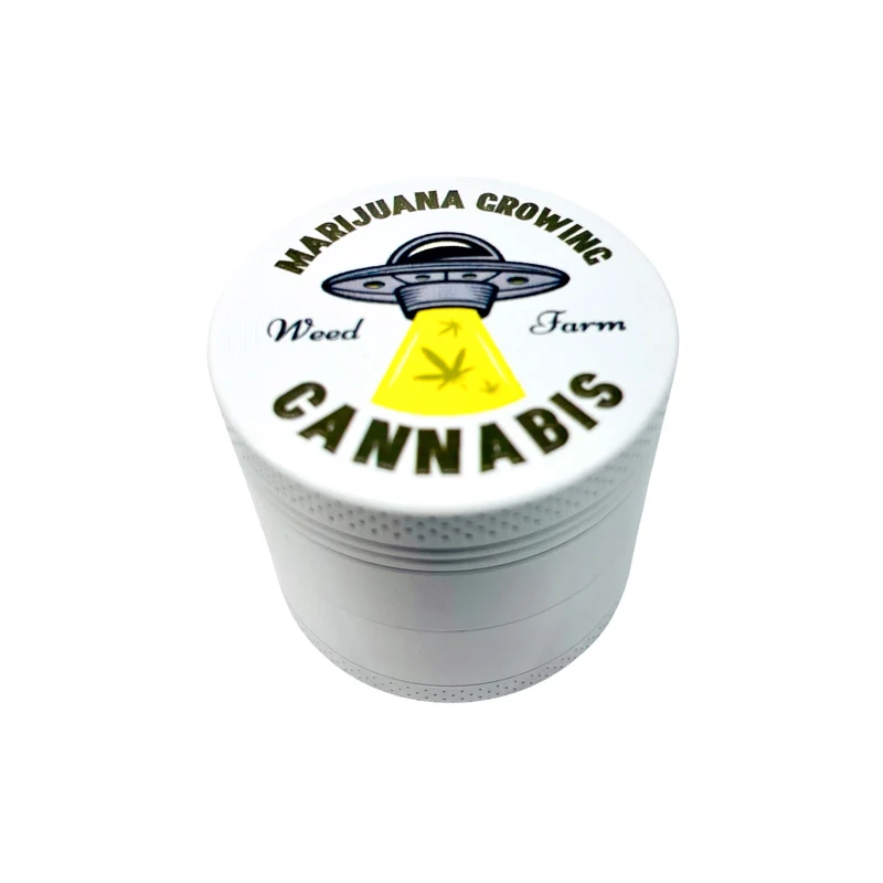 Grinder Metálico White Edition 40mm — Colección 420