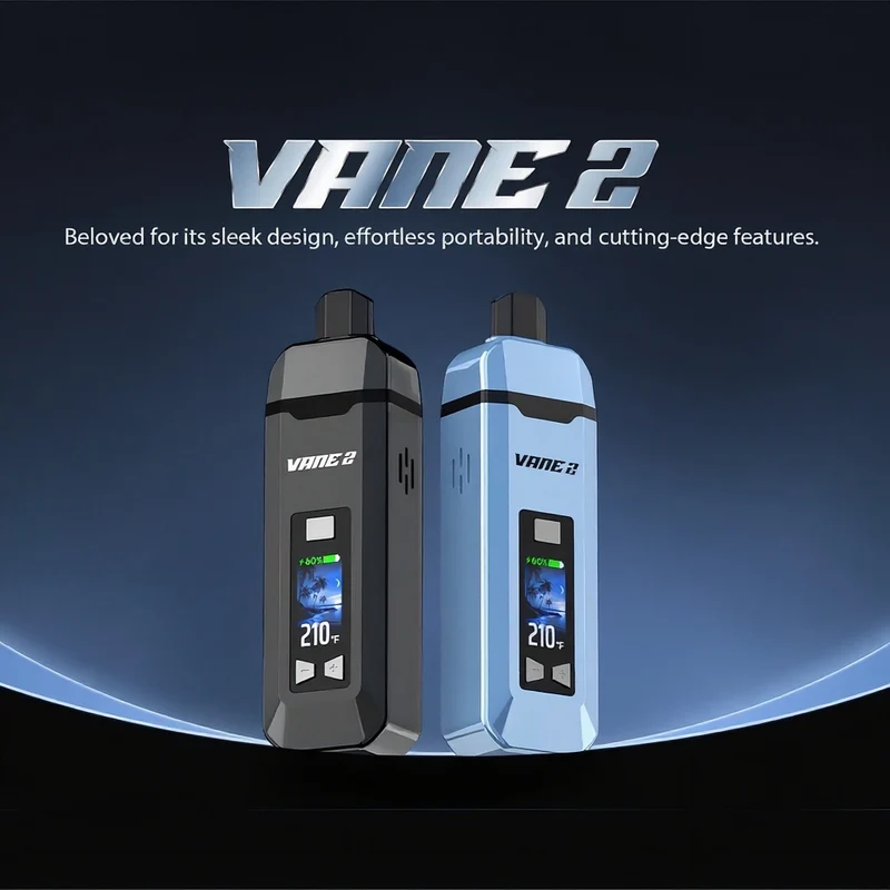 Vaporizador Yocan Vane 2 — Hierbas Secas con Pantalla OLED y Control de Temperatura