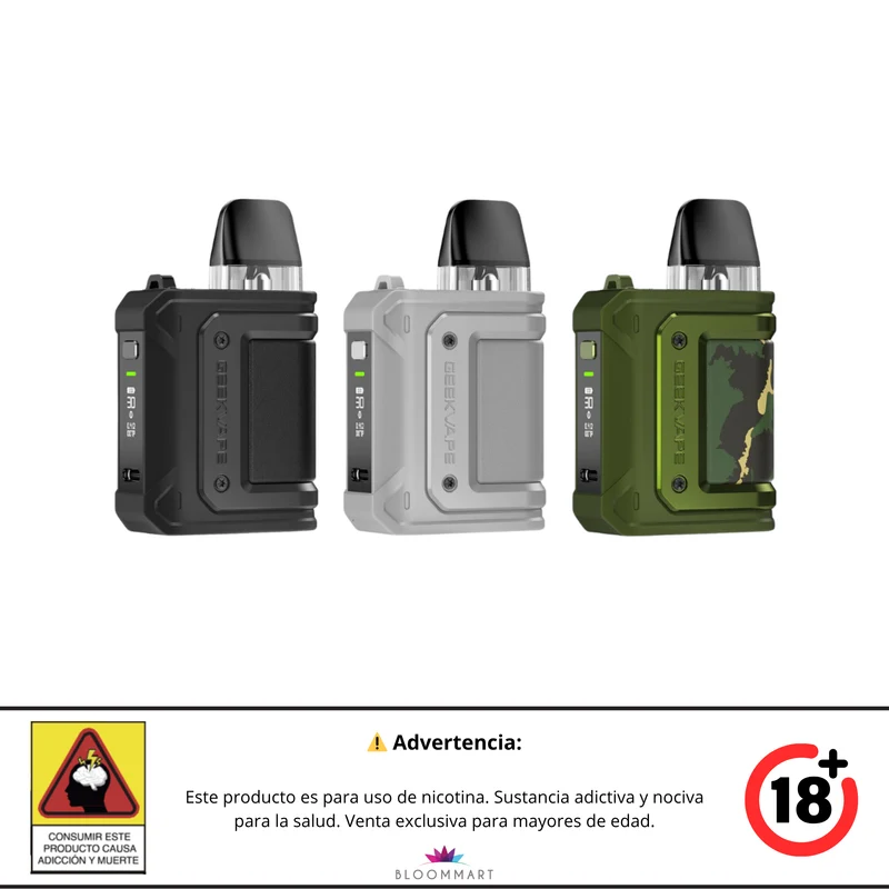 Geekvape Aegis Hero Q — Pod System IP67 Resistente al Agua con Pantalla OLED