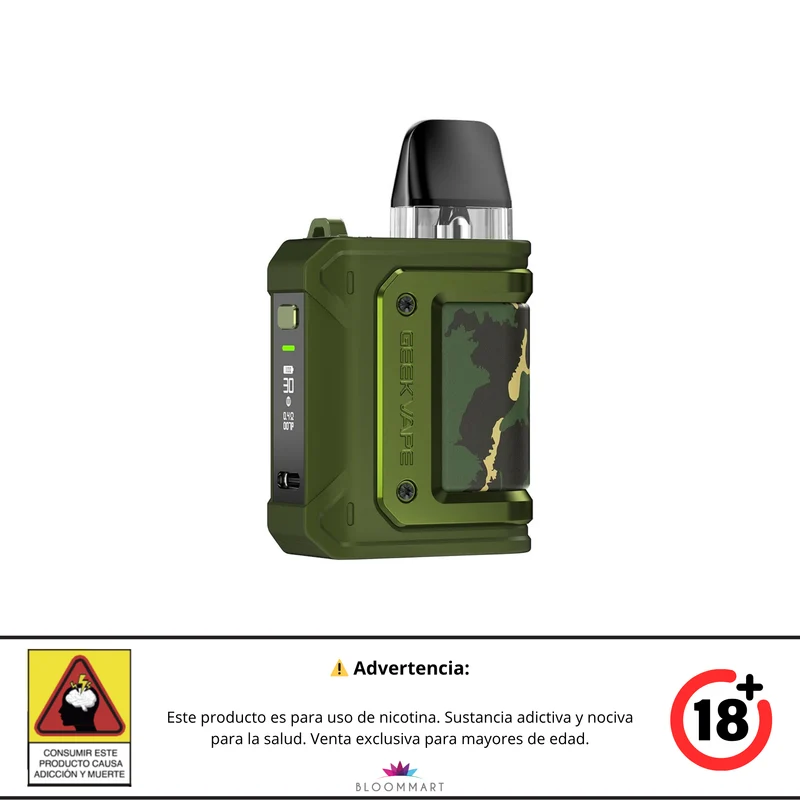 Geekvape Aegis Hero Q — Pod System IP67 Resistente al Agua con Pantalla OLED