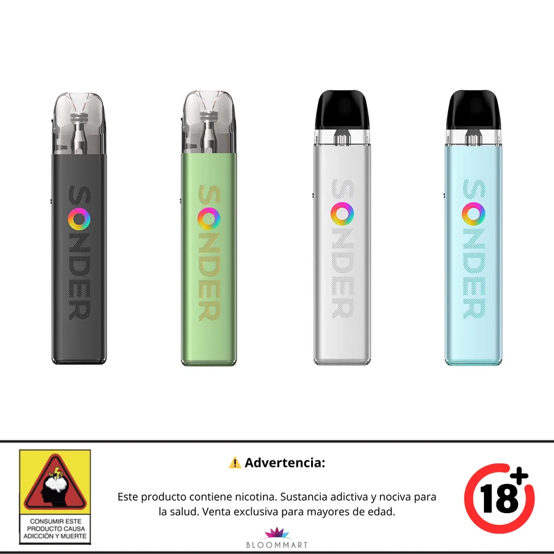 Geekvape Sonder Q2 — Pod System Recargable 30W con LED RGB