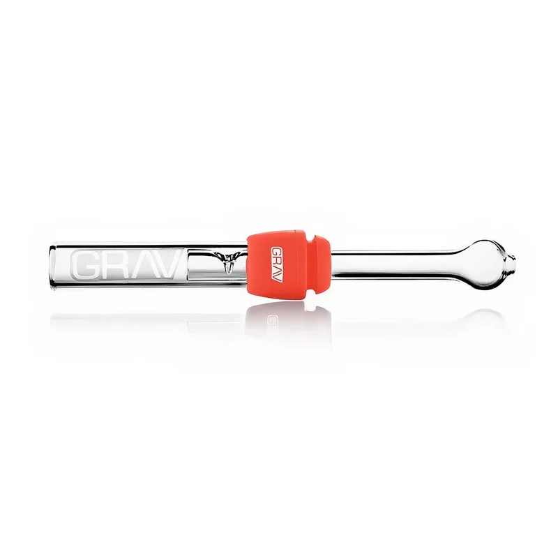 Pipa GRAV Glass Blunt | Borosilicato, Sin Papel, Grommet Silicona — Bloommart Colombia