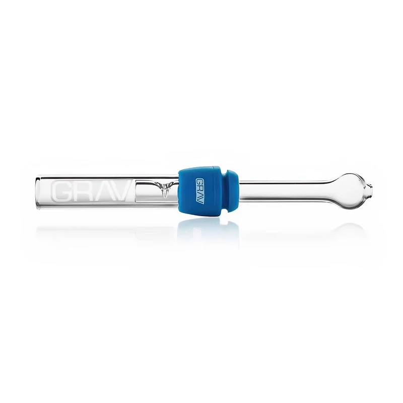 Pipa GRAV Glass Blunt | Borosilicato, Sin Papel, Grommet Silicona — Bloommart Colombia