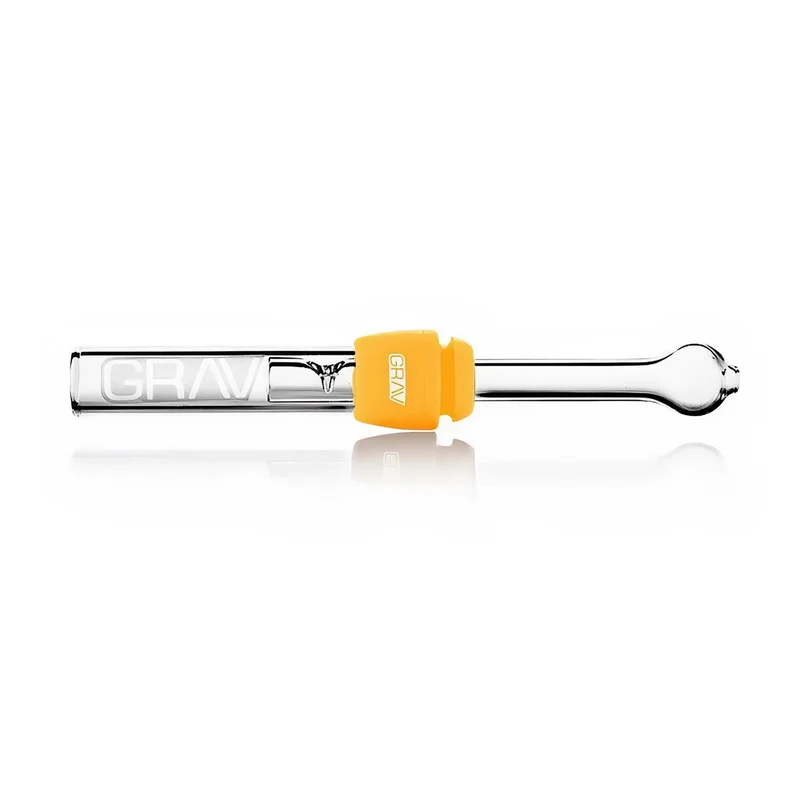 Pipa GRAV Glass Blunt | Borosilicato, Sin Papel, Grommet Silicona — Bloommart Colombia