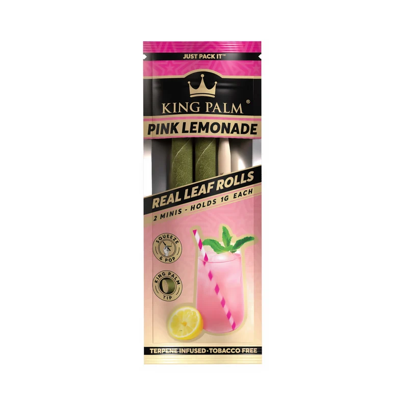 King Palm Pink Lemonade - X2 Mini Rolls