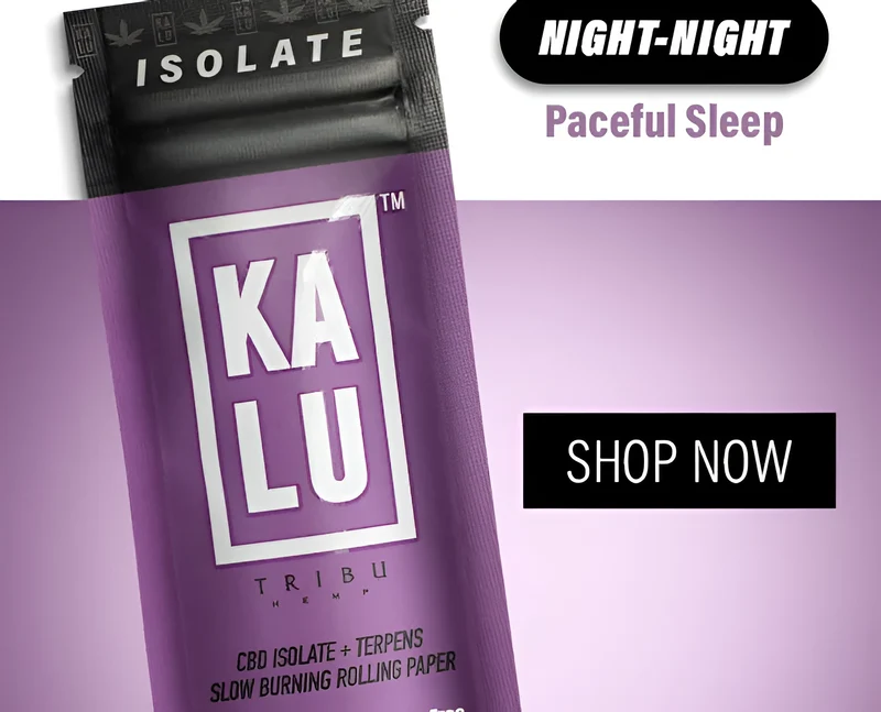 KALU Night – Papeles con CBD y Terpenos para Descanso | Bloommart