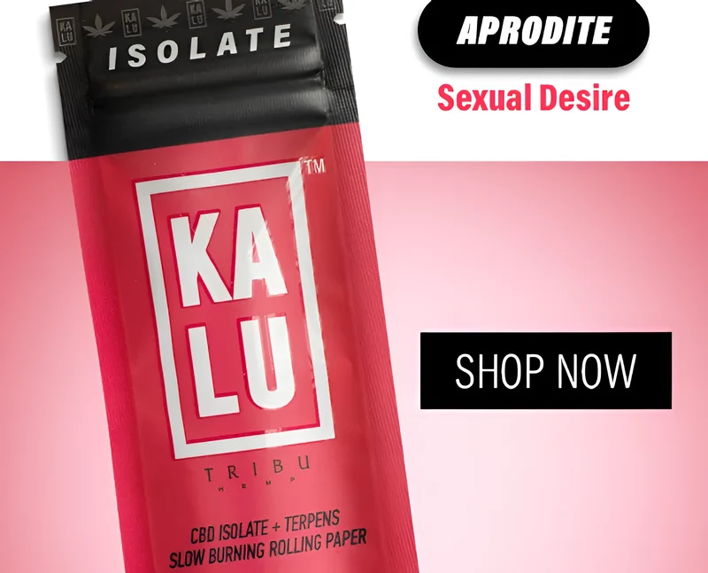 KALU Aphrodite – Papeles con CBD y Terpenos para Intimidad | Bloommart