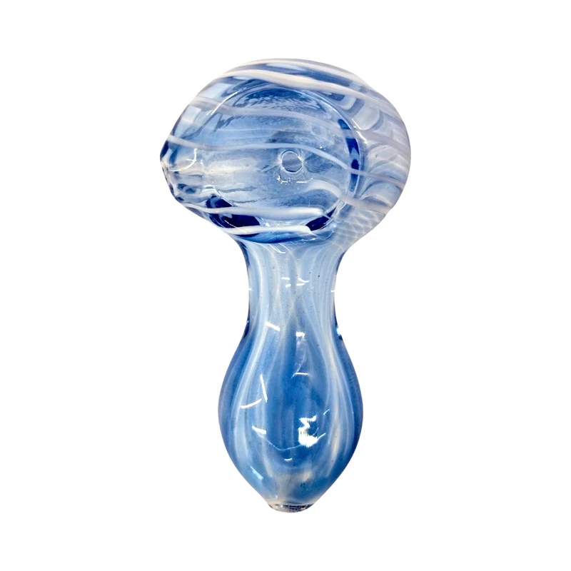 Pipa de Vidrio Artistica — Borosilicato Soplada a Mano | Diseno Unico