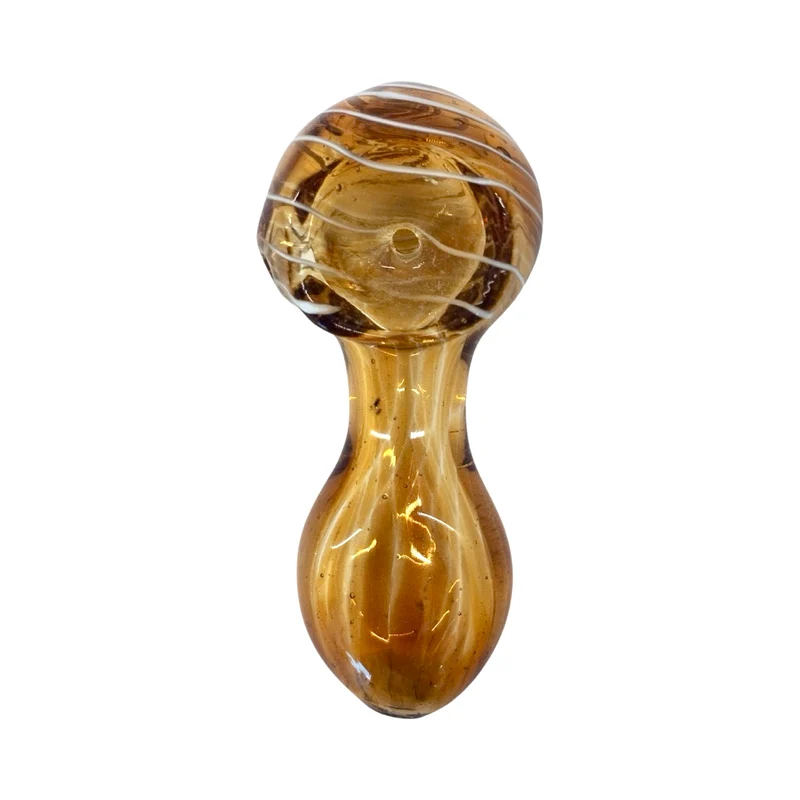 Pipa de Vidrio Artistica — Borosilicato Soplada a Mano | Diseno Unico