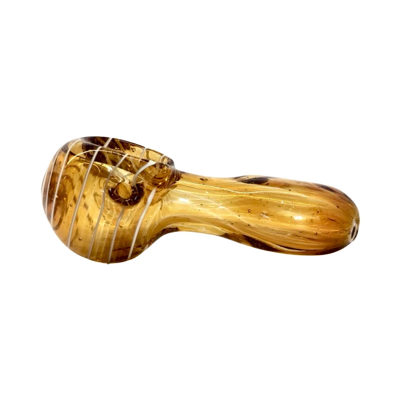 Pipa de Vidrio Artistica — Borosilicato Soplada a Mano | Diseno Unico
