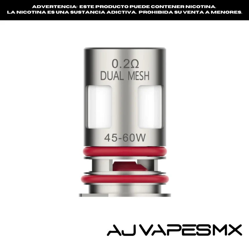 Resistencias GTX Mesh Coil y Dual Mesh (Nuevas)(1pz) | VAPORESSO