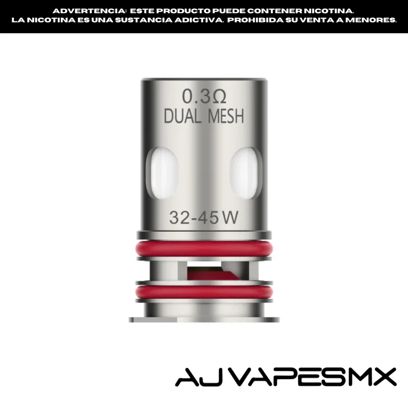 Resistencias GTX Mesh Coil y Dual Mesh (Nuevas)(1pz) | VAPORESSO