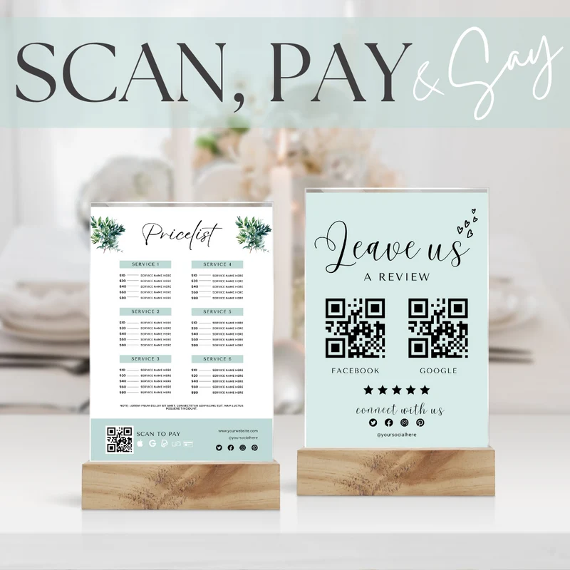 SCAN, PAY AND SAY